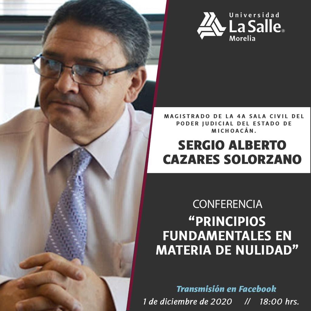 CONFERENCIA: PRINCIPIOS FUNDAMENTALES EN MATERIA DE NULIDAD