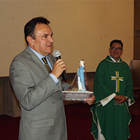 CELEBRACIÓN EUCARÍSTICA EN HONOR A LAS VÍCTIMAS DEL SISMO Y CUMPLEAÑOS DE NUESTRO RECTOR