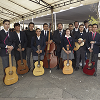 Se presentan los grupos artístcos LaSallistas en la Plaza San Francisco