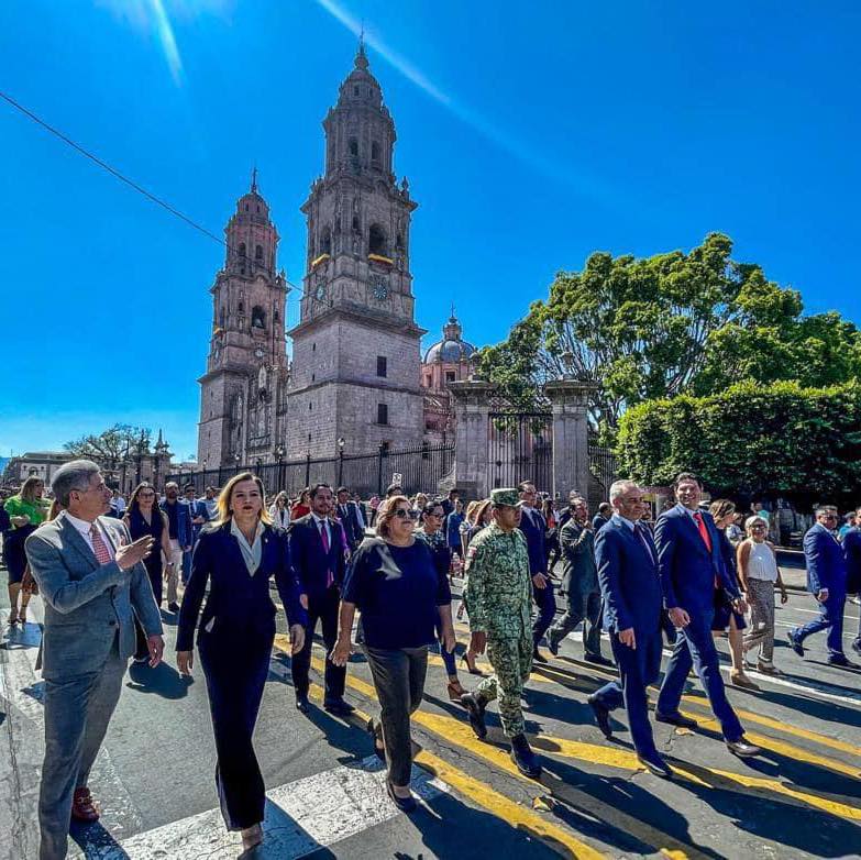 PARTICIPACIÓN DE LA UNIVERSIDAD EN EL ANIVERSARIO 482 DE MORELIA