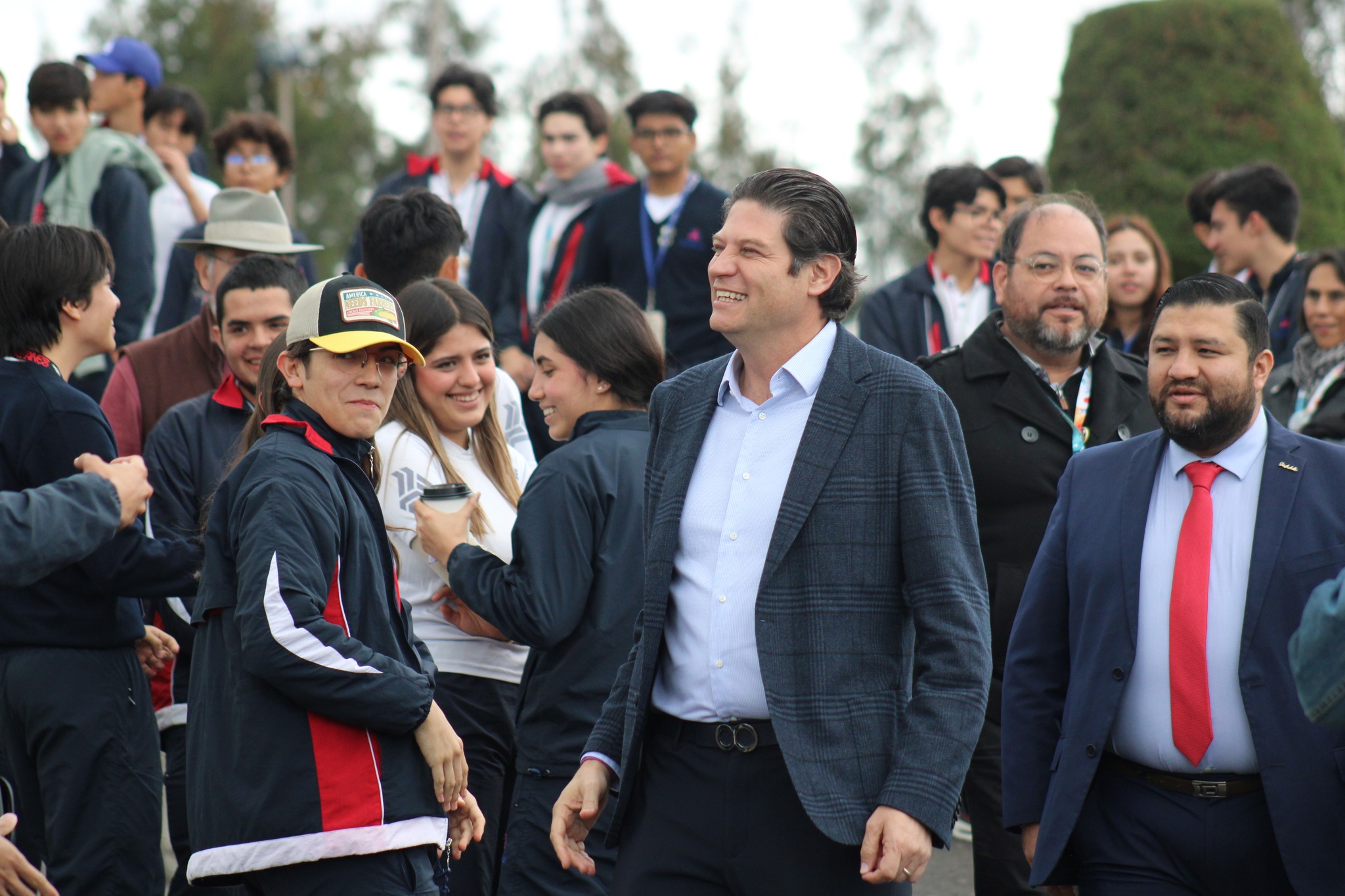 VISITA DEL ING. ALFONSO MARTÍNEZ ALCANDE DE MORELIA